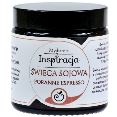 świeca sojowa kawowa