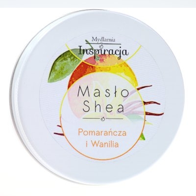 masło shea pomarańcza i wanilia