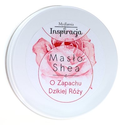 masło shea o zapachu dzikiej róży
